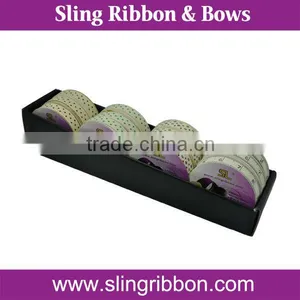 100% Cotton Ribbon With Dots Printing On Small Packing thumbnail-1