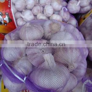 Purple Mesh Bag Fresh Normal White Garlic thumbnail-1