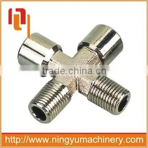 High Quality 2015 New Arrival Brass Cross Connector thumbnail-1