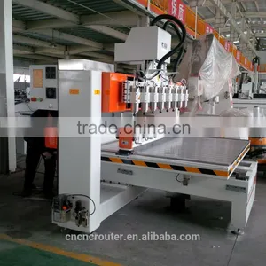 Rotary Cnc Router With 8 Heads thumbnail-3