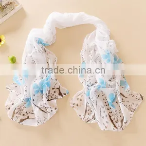 New Fashion Women Long Soft Wrap Scarf Ladies Shawl Chiffon Scarf Scarves thumbnail-4