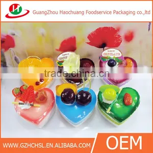 CH07 Unique Design Transparent Pudding Jelly Cups Box With PET Lid Wholesale thumbnail-2