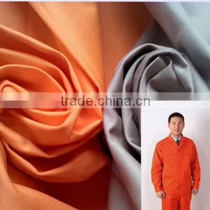 CVC Fabric 16*12 108*56 60% Cotton 40% Polyester for Workwear Uniform thumbnail-1