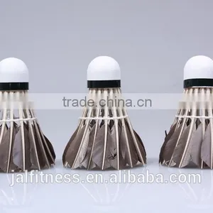 High Quality Black Goose Feather 12pcs/Barrel Badminton Ball White Teal Feather Sport Game Training Badminton thumbnail-3