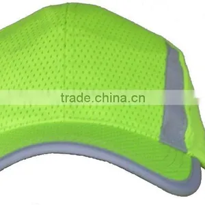 High Quality High Visibility Fluorescent Reflective Safety Snapback Hats thumbnail-1
