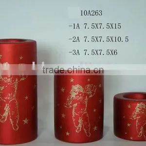 Christmas Ceramic Tealight Candle Holder thumbnail-1