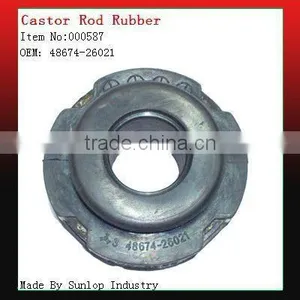 Toyota Parts #000587 Toyota Hiace Castor Rod Rubber Strut Bar Rubber for Kdh 200 48674-26021 thumbnail-1