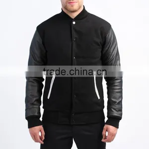 2015 New Style Baseball Jackets / Custom Design Bomber Stylish Varsity Jackets thumbnail-1