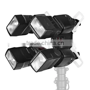 Factory Supply 4 in 1 Mount Adapter Speedlite Flash Umbrella Holder Light Stand Bracket thumbnail-5
