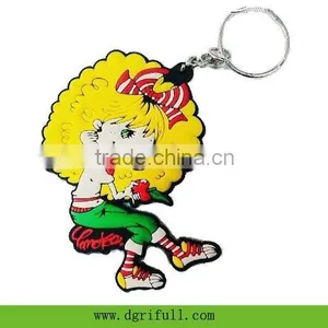 2015 Hot New Can Customized Silicone Fashion Doll Keychain thumbnail-2