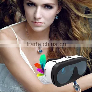 2016 HTOMT Blue Ray Lens Virtual Reality Goggles Glasses vr Headset vr Box 3.0 thumbnail-1