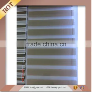 Double Sheet Semi-Opaque Horizontal Zebra Roller Blind thumbnail-2