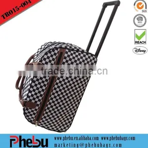 Travelers Club 40L Rolling Duffel Bag With Trolley thumbnail-1