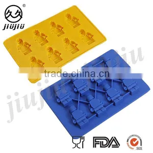 Lego Robot Building Brick and Figure Silicone Ice Cube Tray/cake,baking Mold thumbnail-2