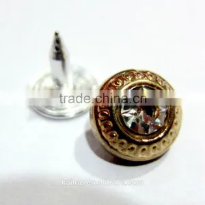 Gold Color a Stone Rivet for Lady Jeans thumbnail-1