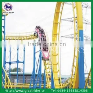 Amusement Park Attraction Thrilling Game Machine Roller Coaster thumbnail-2