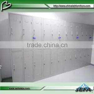 China Lab Equipment Stainless Steel Cabinet Metal Clothes Locker thumbnail-1