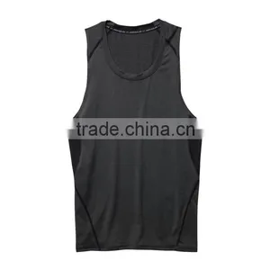 Wholesale Man Fitness Bodybuilding Top Custom Gym Tank Top thumbnail-2