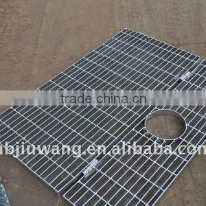 Galvanized Industrial Platform Steel Grating thumbnail-1