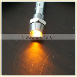 6mm Panel Mounting Hole Amber Neon Lights 6 Volt Led Indicator Light LED Lamp Indicator 220v thumbnail-1