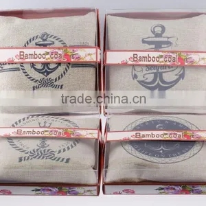 Green Chemical Free And Non Toxic Activated Bamboo Charcoal Bag Car Deodorant thumbnail-6