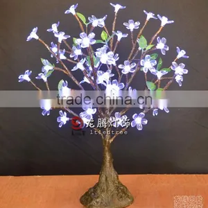 50cm Battery Operated Bonsai Tree White Lights thumbnail-1