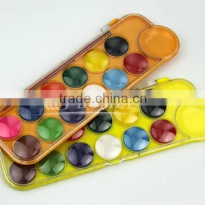 12c Semi Dry Watercolor Paint Set thumbnail-1