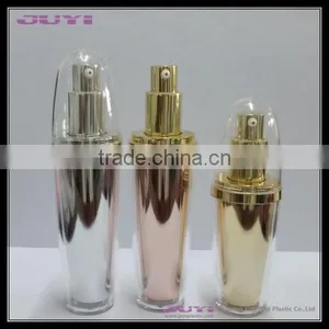 Blue Acrylic Sphere Cosmetic Plastic Bottle,Empty Cosmetic Bottle thumbnail-3