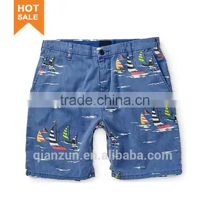 Wholesale Mens Custom Cheap Cotton Beach Board Shorts thumbnail-1