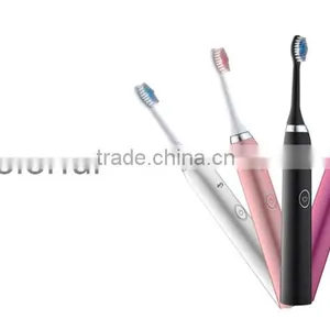 Tooth Whitening Rechargeable Brand Name Sonic Electronic Toothbrush With Travel Case thumbnail-2