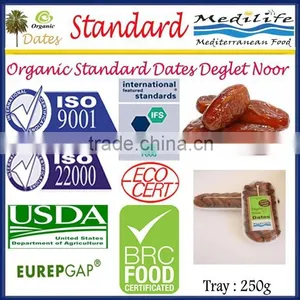 Organic Standard Dates Deglet Noor. Standard Organic Dates Healthy Fruit Products, Organic Dates Standard 250g. Organic Date thumbnail-1