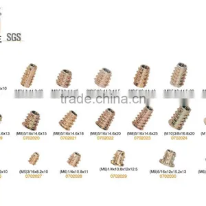 Zinc Alloy Embedded Lock Nut for Wood Furniture thumbnail-2