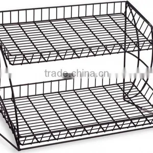 Wire Rack for Tabletop Use With 2 Tiers thumbnail-1