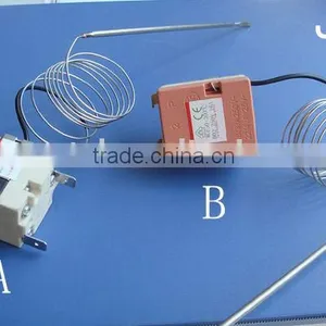 Capillary Thermostat . Heater Frying Pan Fryer Deep Fryer Pan Electric IronThermostat thumbnail-1