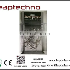 Fashion Chinese Metal Puzzles Metal Wire Puzzle Metal Brain Teaser Puzzles thumbnail-6