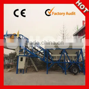 Hot 60m3/h Mobile Concrete Batching Plant UTM60 thumbnail-1