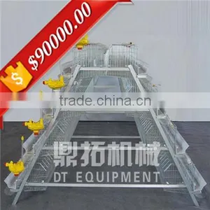 Trade Assurance 4 Tiers 128 Birds 160 Birds Automatic Layer Chicken Cages thumbnail-1