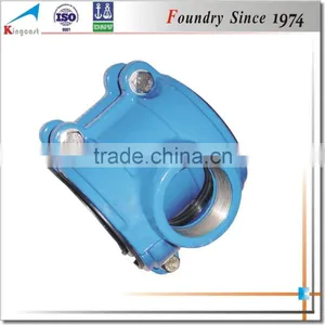Hot Selling Best Price High Quality Cast Iron Pipe Tapping Saddle Casting thumbnail-6