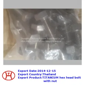 TITANIUM Hex Head Bolt With Nut thumbnail-1