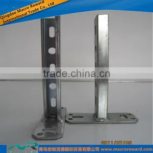ASTM DIN Q235 304 316 Steel Strut Channel Bracket for Office thumbnail-2