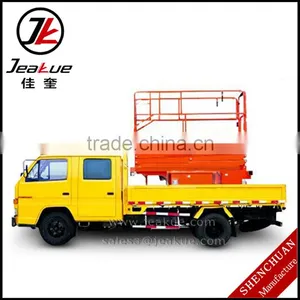Movable Vehicular Scissor Lift Work Platform thumbnail-1