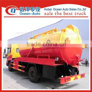 China Price New Industrial Sewer Cleaning Suction Truck for Sale thumbnail-2