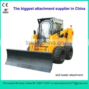 Skid Steer Loader Dozer Blade (skid Loader Attachment,bobcat Attachment thumbnail-1