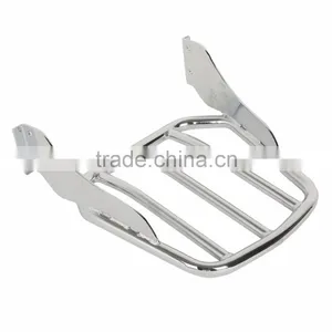 Black Tapered Sport Luggage Rack For CVO Softail Springer FXSTSSE3 09 New thumbnail-6