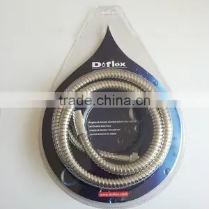 Hot Sale Bottom Price Anti Twist Stainless Steel Flexible Hose 1.5meter With Double Blister Package thumbnail-1