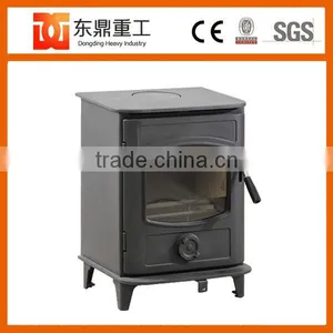 Artificial Freestanding Wooden Fireplace/wood Fireplace With Swivel Casters GR908 thumbnail-5