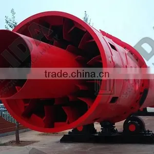 LIDA Hot Sale Roller Length 15m Wood Drum Sawdust Rotary Dryer thumbnail-5
