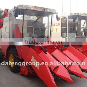 Self-propelled Header Interchangeable Wheat and Corn Combine Harvester thumbnail-1