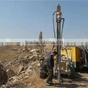 Medium Air Pressure Crawler Hydraulic Drilling Rig Z138YA For Depth 40 Meters thumbnail-3