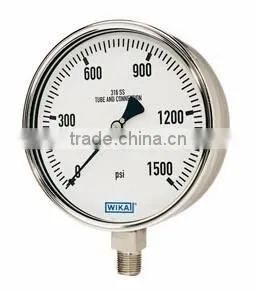Bourdon Tube Pressure Gauges Stainless Steel Series Type 232.50 thumbnail-1